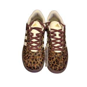 Adidas Women’s VL Court Cheetah with real Cow Fur